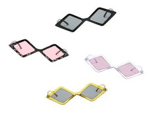 Triangle Polygonal Modern Fashion Geometric Diamond Shape UV Sunglasses