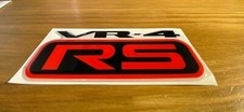 Mitsubishi Galant VR4 RS Domed Sticker. E38A. E39A. MB696447