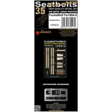 HGW Models 1/35 Fw190A-6 Seatbelts for Border Models