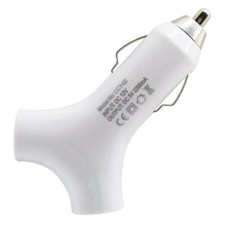 Car Charger 2.2A 2-Port USB DC Socket Power Adapter Plug-in for Cell Phones
