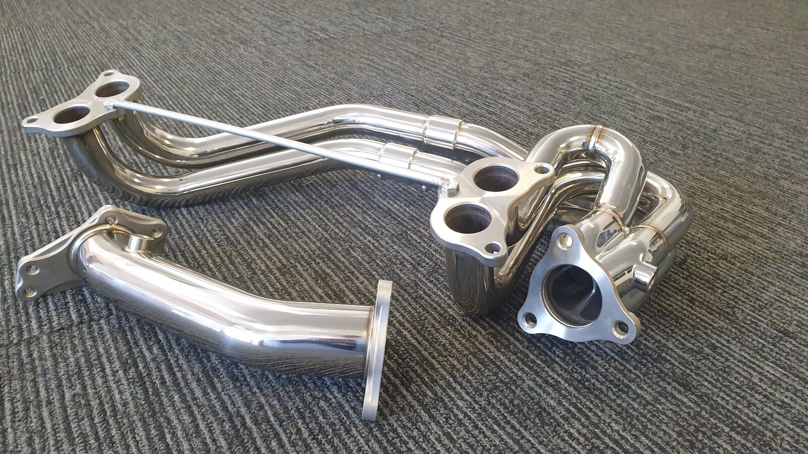UNEQUAL LENGTH EXHAUST HEADERS FOR SUBARU EJ20 EJ25 WRX STI FORESTER