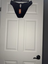 Cupshe Jojo Fletcher Bikini Swimsuit Bottoms Black Xl Nwt