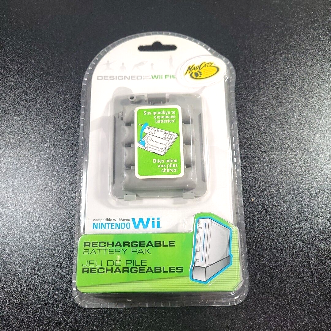 Mad Catz Nintendo Wii Fit Balance Board Rechargable Battery Pack