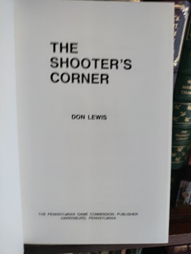 The Shooter's Corner_Don Lewis_HCDJ_1989_1st Edition_Very Good - Picture 8 of 12