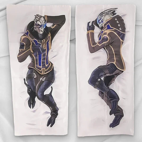 Mass Effect 1 2 3 Legendary Edition Garrus Body Pillow Case Figure Dakimakura eBay