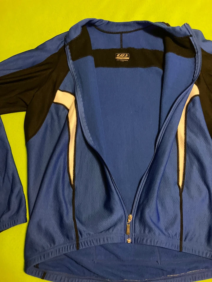 Louis Garneau Blue Cabriolet Bike Wind Jacket Men's Large - Image 4 of 4