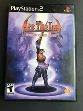 Arc The Lad Twilight of The Spirits Sony Playstation 2 Video Game - CIB