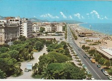 PESCARA IL LUNGOMARE PANORAMA VIAGGIATA ANNO 1967