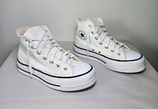 Converse Chuck Taylor All Star Lift Platform High Top Sneakers Women's Size 7.5