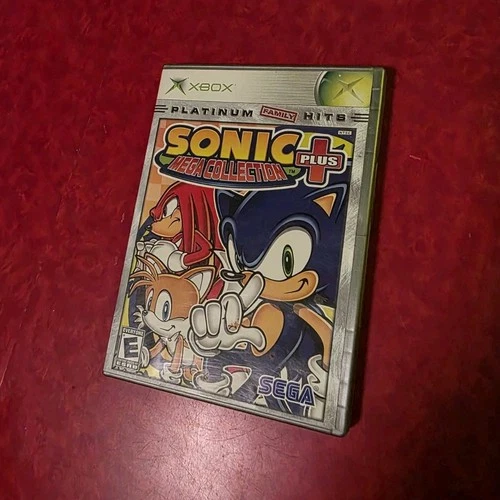 SEGA Sonic Mega Collection Plus Compilation Xbox 2004 Manual Included NTSC