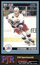 Mike Lalor 1992-93 Score Canadian #363 Winnipeg Jets