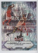 2021 Topps WWE WrestleMania 36 Silver Foilboard The Street Profits #52 9aj