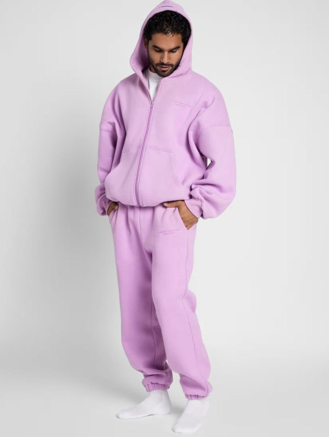 NWT Comfrt Cloud Zip Hoodie - Lilac - Medium