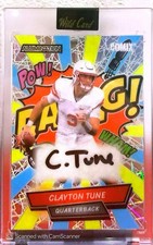 2023 Wild Card Alumination Comix Bang Rc Auto Clayton Tune 35 Jersey Match 2023 Wild Card Alumination Comix Bang Rc Auto Clayton Tune 35 Jersey Match