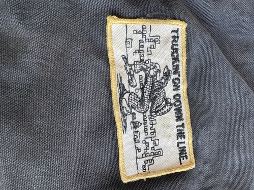 Carhartt Black Insulated Canvas Vest Size Large Custom Patches RN 14806 - Picture 5 of 12