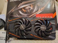 GIGABYTE RADEON RX580 8GB Graphics Card GPU Used