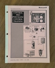 HONEYWELL CONTROL PRO PNEUMATIC CONTROL TRAINING, FORM 71-97070, 6/18/1996