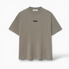 Essentials Fear Of God ss25 Classic Tee Homestead Heather