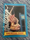Hulk Hogan Silver Autographed 1987 Topps Wrestling Card.  #35 — photo 1