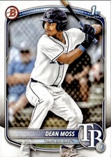 2025 Bowman Draft #BD-114 Dean Moss