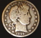 1899-O--  Barber Half Dollar KEY DATE