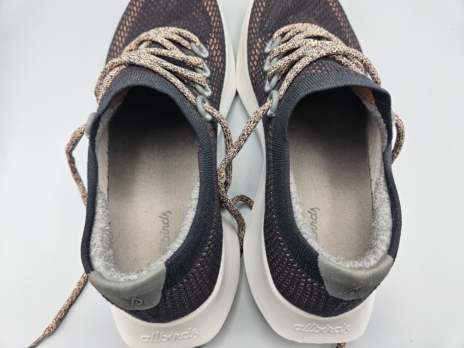 SAOLA Scarpe Allbirds Uomo Taglia 11.5 Tree Dasher TD Nero Sneakers Run Performance