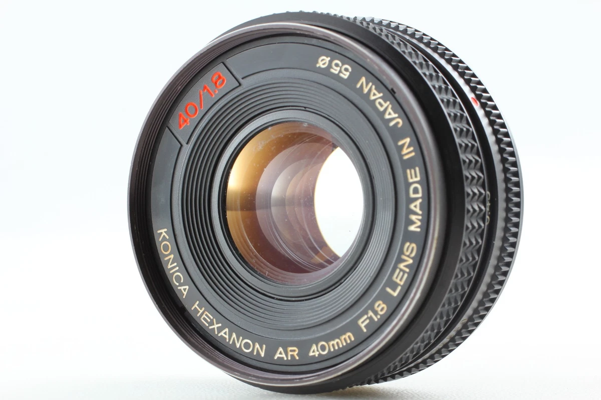 Objectif Konica Hexanon AR 40mm F1.8 – Manuel – Grand Angle