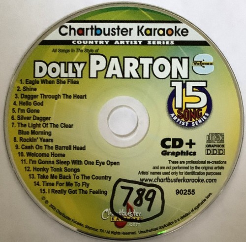 CHARTBUSTER KARAOKE - DOLLY PARTON - VOLUME 3 - 90255