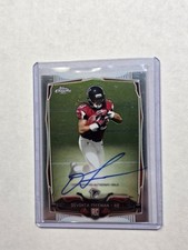 2014 TOPPS CHROME DEVONTA FREEMAN ROOKIE AUTOGRAPH #216 RC Atlanta Falcons 