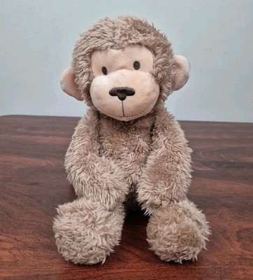 Carters Tan Brown Snuggle Me Monkey 14'' Plush Stuffed Animal 2023 Furry