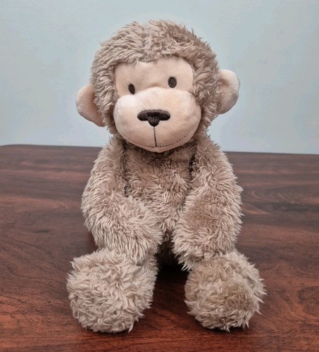 Carters Tan Brown Snuggle Me Monkey 14" Plush Stuffed Animal 2023 Furry