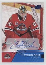 2021-22 Upper Deck AHL Auto Collin Delia #34 Auto 0is9