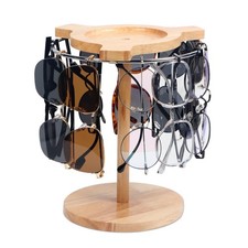 Sunglasses Organizer Glasses Holder Stand with 360 Rotating Display Eyeglasse...