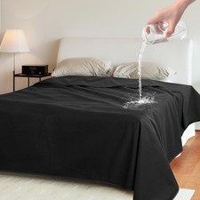 Waterproof Blanket for Bed, Reversible Fleece Couch Sofa Furniture Protector,...