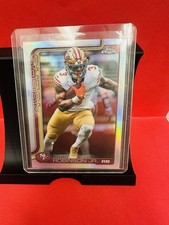 Topps Chrome 2025 Brian Robinson Jr. #296 San Francisco 49ers NFL Football Card