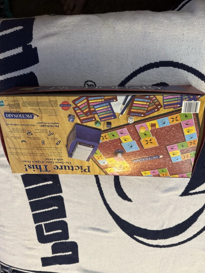 Pictionary Board Game 1988 Vintage Parker Brothers Complete Boardgame - Image 3 of 4