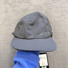 Arcteryx Black Paltz Cap 5 Panel Outdoor Hiking Size L-XL End Technical Hat BNWT