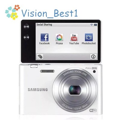 Samsung MV900f Flip-out Vlog Digital Camera 16.0 MP 5x Optical Zoom White WiFi