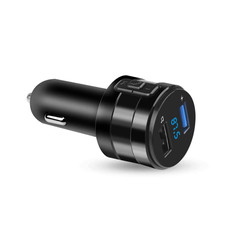 Bluetooth FM Transmitter MP3 Player Handsfree Car Kit 3.1A Dual USB Charger Powe