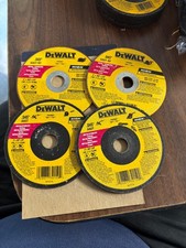 4 DEWALT DW8061 METAL CUTING DISK 3 DEWALT GRINDING WHEELS DW4419. s f
