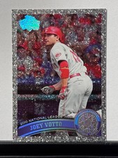 2011 Topps Diamond Anniversary #211 Joey Votto Platinum NM-MT+