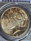 1927 S $1 Peace Dollar PCGS MS62 Toned