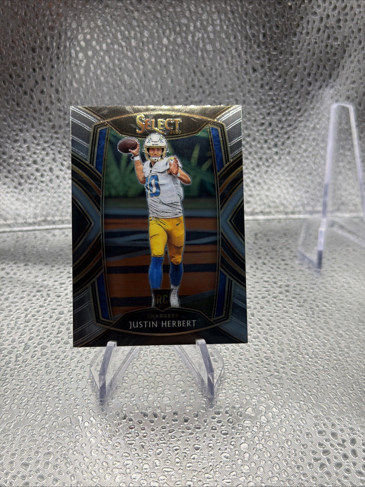 2020 Panini Select Club Level Justin Herbert #244 (RC) Rookie Chargers Mint QB