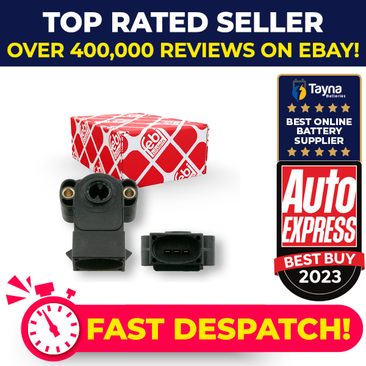 Accelerator Throttle Position Sensor 27501 Febi Potentiometer 7173046 1E0318911