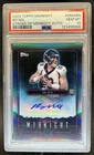 2024 Topps Midnight Bo Nix Stroke of Auto RC Rookie #SMA-BN Broncos PSA 10