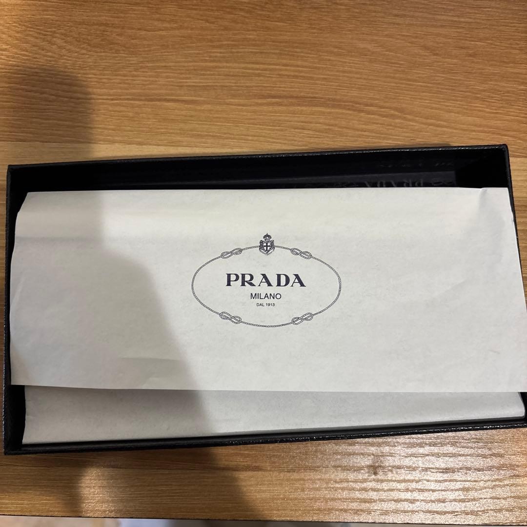 PRADA 1M1132 Saffiano Leather Long Wallet RAME Orange 19x9cm With Box Guarantee thumbnail 24