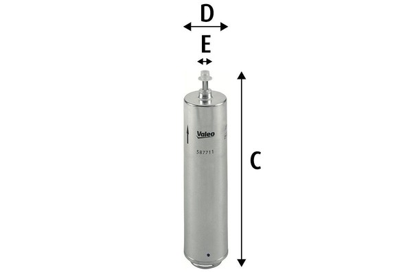 Valeo Kraftstofffilter 587711 FüR Alpina BMW Mini-image
