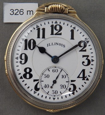 Scarce Illinois 21j, 60 hr Bunn Special, 161, Type II, GREAT Case & Condition!