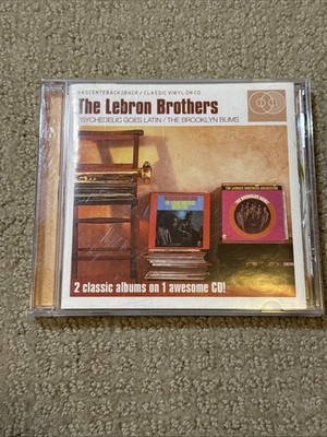The Lebron Brothers Psychedelic Goes Latin / The Brooklyn Bums CD 2001 Nascente