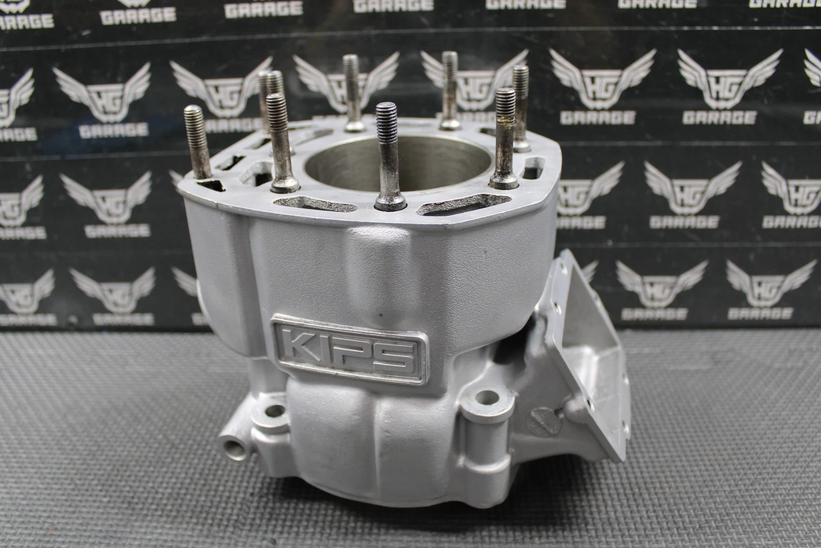 1987 KAWASAKI KX500 OEM ENGINE CYLINDER 86MM BORE JUG TOP END 11005-1510 NICE!